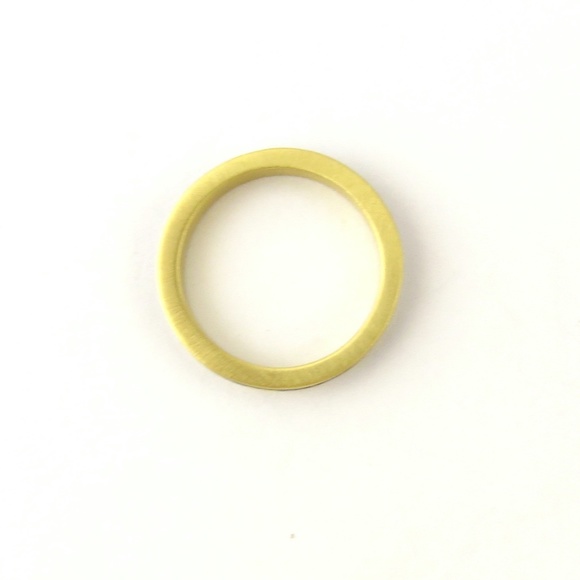 Vintage Gucci 18 Karat Yellow Gold and Enamel Ring Size 4.5 #4756 - Picture 3 of 6